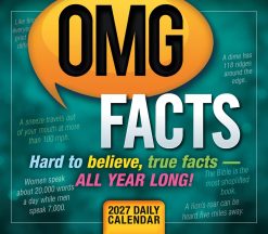 OMG Facts 2027 Boxed Desk Calendar