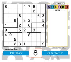 Ultimate Sudoku 2027 Boxed Desk Calendar - Image 3