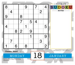 Ultimate Sudoku 2027 Boxed Desk Calendar - Image 4