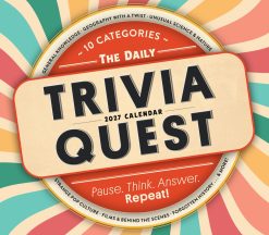 The Daily Trivia Quest 2027 Boxed Desk Calendar