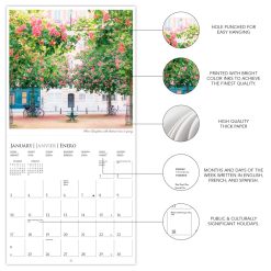A Parisian Life 2027 Mini Square Wall Calendar - Image 4