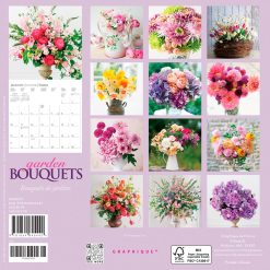 Alternative view of Garden Bouquets 2027 Mini Square Wall Calendar