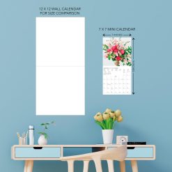 Garden Bouquets 2027 Mini Square Wall Calendar - Image 5