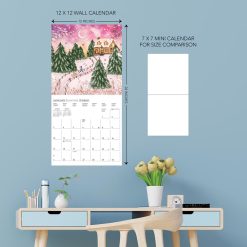 Joyful Landscapes 2027 Square Wall Calendar - Image 5