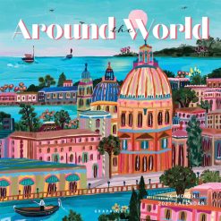 Around the World 2027 Square Wall Calendar