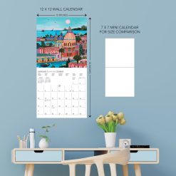 Around the World 2027 Square Wall Calendar - Image 5