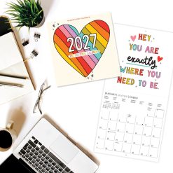 The Positive Calendar 2027 Square Wall Calendar - Image 3