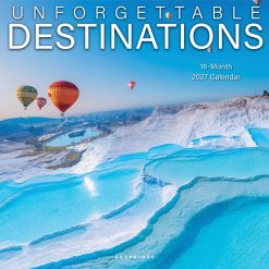 Unforgettable Destinations 2027 Square Wall Calendar