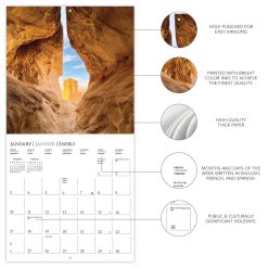 Unforgettable Destinations 2027 Square Wall Calendar - Image 4