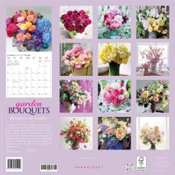 Alternative view of Garden Bouquets 2027 Square Wall Calendar