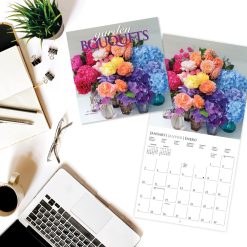 Garden Bouquets 2027 Square Wall Calendar - Image 3