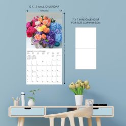 Garden Bouquets 2027 Square Wall Calendar - Image 5
