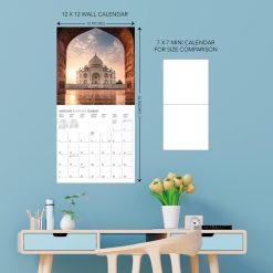 Passport to the World 2027 Square Wall Calendar - Image 5