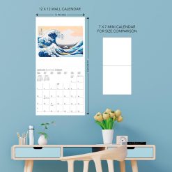 Japanese Art Collection 2027 Square Wall Calendar - Image 5