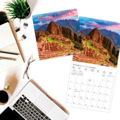 Wonders of the World 2027 Square Wall Calendar - Image 3