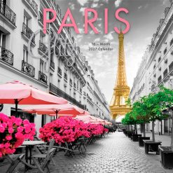 Paris Glitz 2027 Square Wall Calendar