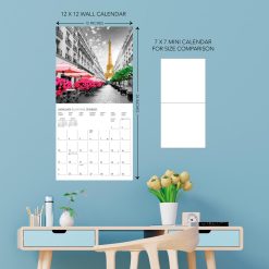 Paris Glitz 2027 Square Wall Calendar - Image 5