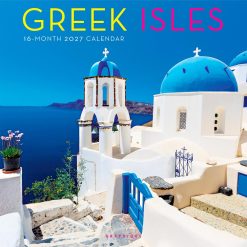 Greek Isles 2027 Square Wall Calendar