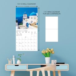 Greek Isles 2027 Square Wall Calendar - Image 5