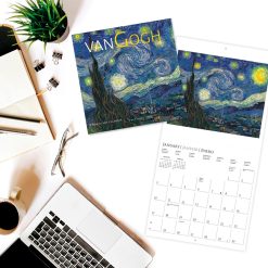 van Gogh 2027 Mini Square Wall Calendar - Image 3