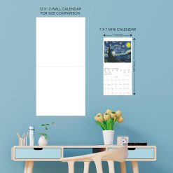 van Gogh 2027 Mini Square Wall Calendar - Image 5