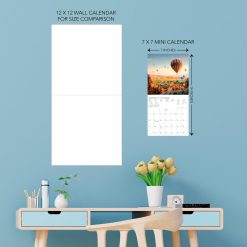 Passport to the World 2027 Mini Square Wall Calendar - Image 5