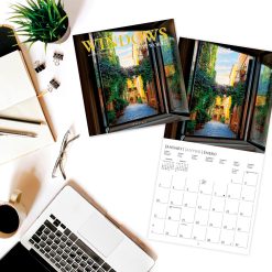 Windows To The World 2027 Square Wall Calendar - Image 3