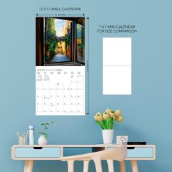 Windows To The World 2027 Square Wall Calendar - Image 5