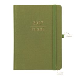 Sage 6 x 8 Fabric Bound 2027 Planner Diary - Image 4