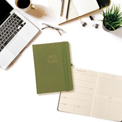 Sage 6 x 8 Fabric Bound 2027 Planner Diary - Image 5