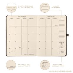 Butter 6 x 8 Fabric Bound 2027 Planner Diary - Image 3