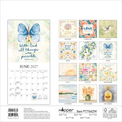Alternative view of Faith 2027 Square Hopper Wall Calendar