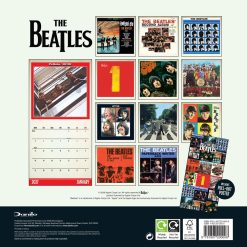 Alternative view of The Beatles 2027 Square Wall Calendar