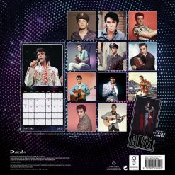 Alternative view of Elvis 2027 Square Wall Calendar