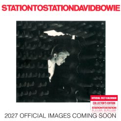 David Bowie Collector's Edition Record Sleeve 2027 Square Wall Calendar