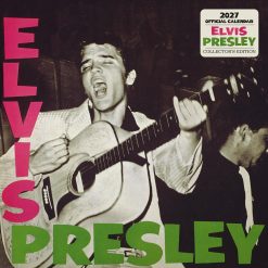Elvis Collector's Edition Record Sleeve 2027 Square Wall Calendar