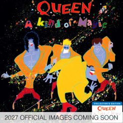 Queen Collector's Edition Record Sleeve 2027 Square Wall Calendar