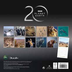 Alternative view of BBC Earth 2027 Square Wall Calendar