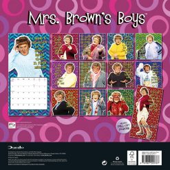 Mrs Browns Boys 2027 Square Wall Calendar - Image 2