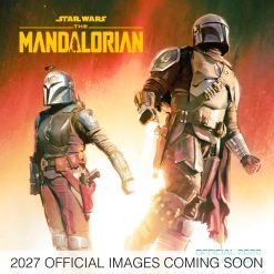 Star Wars Mandalorian And Grogu Movie 2027 Square Wall Calendar