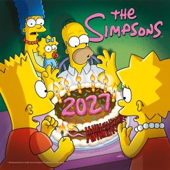 The Simpsons 2027 Square Wall Calendar