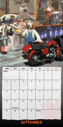 Wallace And Gromit 2027 Square Wall Calendar - Image 3