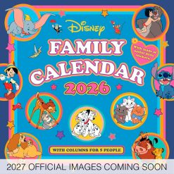 Disney Classics 2027 Family Organiser Square Wall Calendar