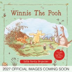 Winnie The Pooh Family Organiser 2027 Square Wall Calendar