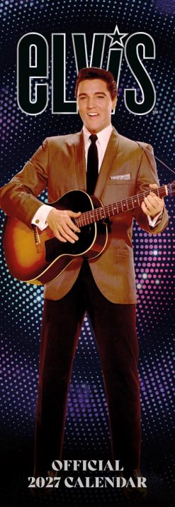 Elvis 2027 Slimline Wall Calendar