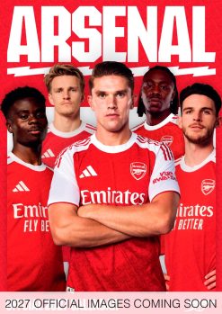 Arsenal FC 2027 A3 Wall Calendar