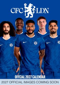 Chelsea FC 2027 A3 Wall Calendar