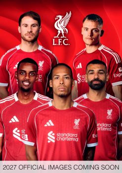 Liverpool FC 2027 A3 PF Wall Calendar
