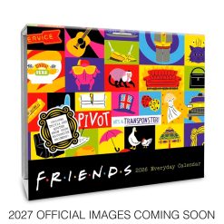Friends 2027 Boxed Desk Calendar