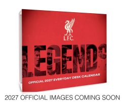 Liverpool FC 2027 Boxed Desk Calendar